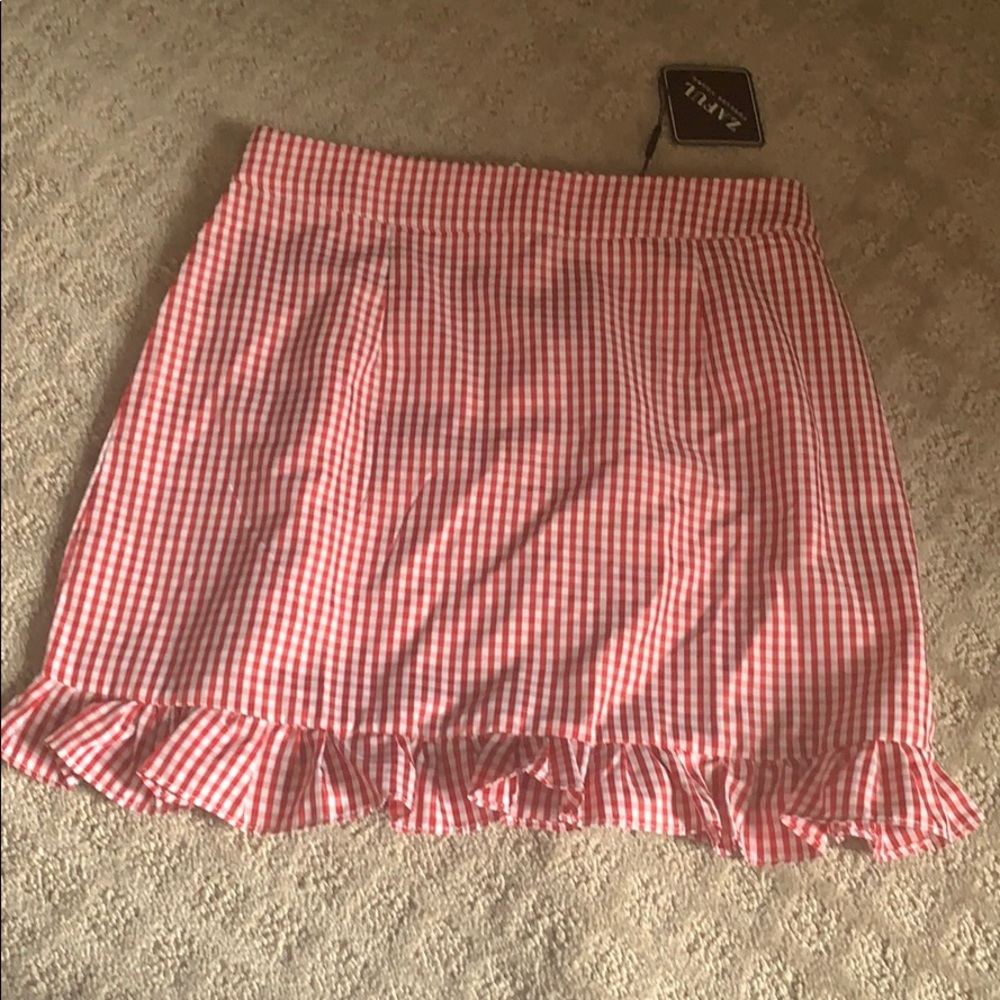 Brand New Gingham Skirt